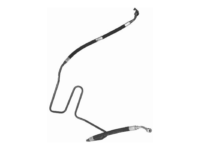 Pump To Gear Power Steering Pressure Line Hose Assembly - 2000-2005, 2009-2010 Volkswagen Jetta 1.8L 4-Cylinder GAS - Edelmann 7459-07307468