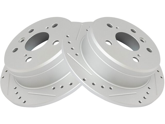 Rear Brake Rotor Set 2 Piece - 1997-2001 Lexus ES300 - TRQ 7521-07313474