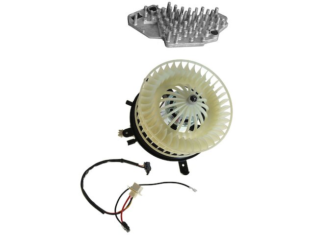 HVAC Blower Motor Kit 2 Piece - 1998-2002 Mercedes E430 - DIY Solutions 6401-07323894