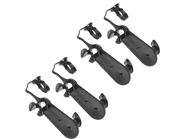 Floor Mat Retainer Set 2 Piece Set - 2001-2015 Toyota Highlander - DIY Solutions 7927-07326988