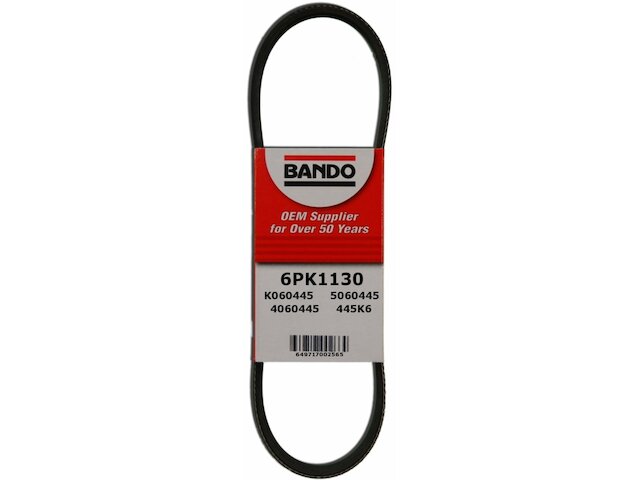 Alternator and Air Conditioning Accessory Drive Belt - 1989-1991, 1993-1995 Ford Taurus - Bando 5542-07329316