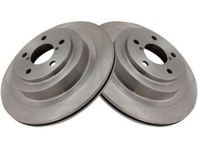 Rear Brake Rotor Set 2 Piece - 2005-2011 Subaru Legacy - TRQ 18220-07332455