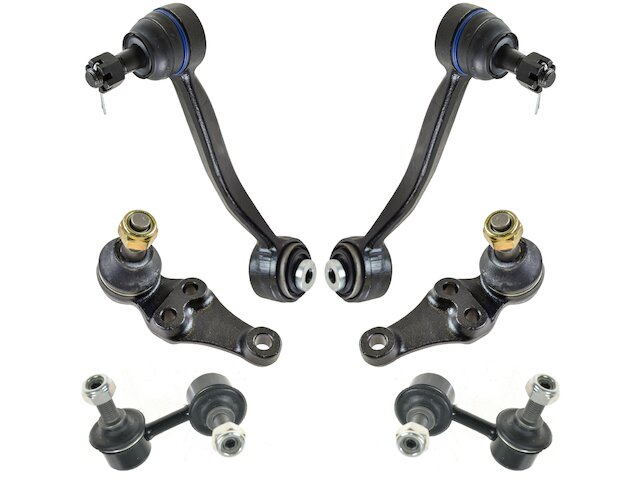 Front Ball Joint Sway Bar Link Lateral Arm Kit 6 Piece - 1995-2002 Mazda Millenia - TRQ 8583-07334631