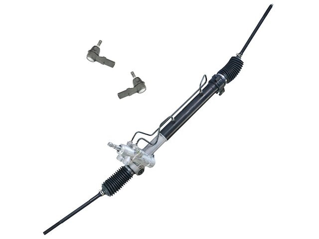 Steering Rack and Tie Rod End Kit 3 Piece - 1995-2004 Toyota Avalon - TRQ 7930-07342602