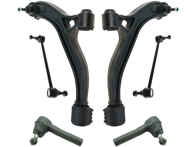 Front Control Arm Sway Bar Link Tie Rod Kit 6 Piece - 2005-2007 Dodge Caravan - TRQ 18231-07350259