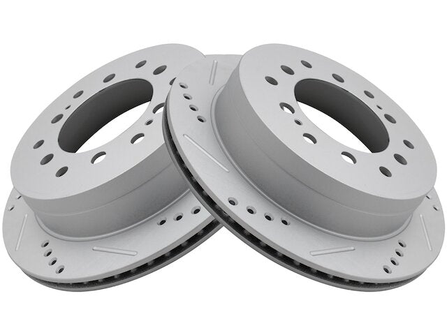 Rear Brake Rotor Set 2 Piece - 2001-2007 Toyota Sequoia - TRQ 8206-07371150