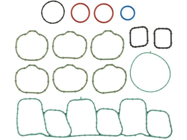 Lower and Upper Intake Manifold Gasket Set - 2013-2019 Ford Flex 3.5L V6 VIN 8 - VR Gaskets 119555-07382958