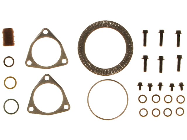Turbocharger Mounting Gasket Set - 2008-2010 Ford F550 Super Duty 6.4L V8 VIN R - Mahle 31419-07384769