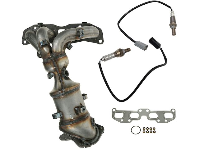 Exhaust Manifold Catalytic Converter Oxygen Sensor Kit - 2008-2010 Nissan Rogue 2.5L 4-Cylinder - DIY Solutions 28852-07386025