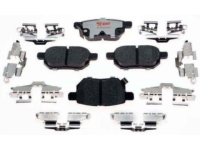 Rear Brake Pad Set - 2009-2010 Pontiac Vibe Base - Raybestos 29871-07390545