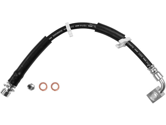 Front Left Brake Hose - 2007-2011 Dodge Nitro - Sunsong 23999-07392543