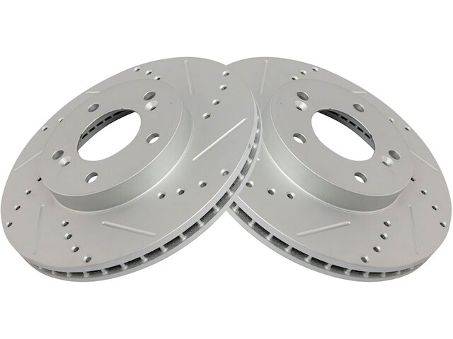 Front Brake Rotor Set 2 Piece - 1996-1998 Acura RL - TRQ 5933-07395293