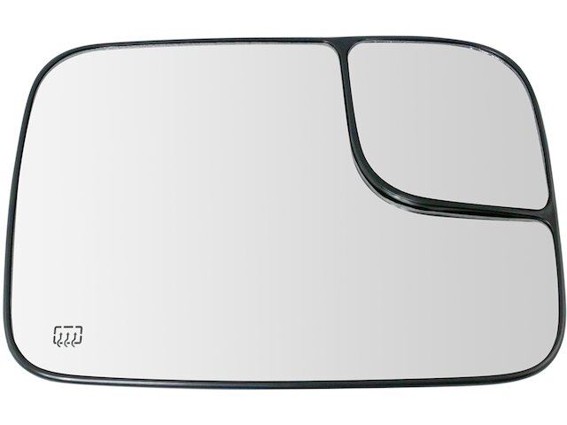 Right Door Mirror Glass - 2005-2009 Dodge Ram 3500 - DIY Solutions 18254-07395604