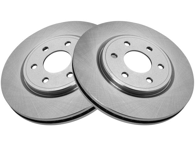 Front Brake Rotor Set 2 Piece - 2005-2015 Nissan Xterra - TRQ 18395-07405998