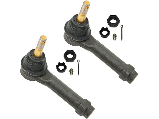 Front Outer Tie Rod End Set 2 Piece - 1999-2006 Chevrolet Silverado 1500 - DIY Solutions 3691-07412647