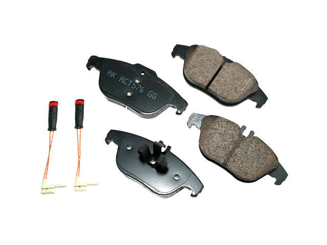 Rear Brake Pad Set - 2008-2014 Mercedes C300 - Akebono 28726-07420107