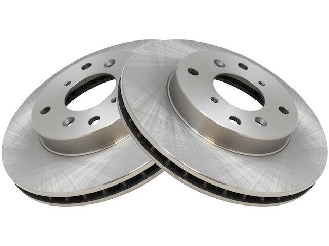Front Brake Rotor Set 2 Piece - 1992-1996 Honda Prelude - TRQ 6064-07425428