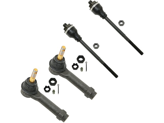 Front Tie Rod End Set 4 Piece - 1999-2006 Chevrolet Silverado 1500 - DIY Solutions 3691-07426039