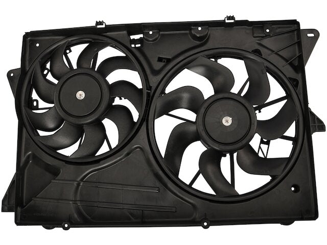 Auxiliary Fan Assembly - 2013-2019 Ford Explorer FWD - DIY Solutions 119540-07433572
