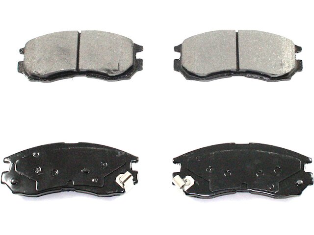 Front Brake Pad Set - 2001-2005 Dodge Stratus Coupe 2.4L 4-Cylinder - DuraGo 2083-07438758