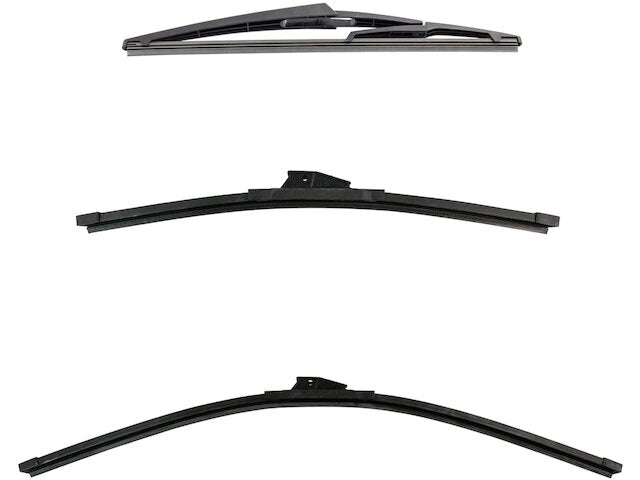 Wiper Blade Set 3 Piece - 2017-2018 Nissan Rogue Sport - DIY Solutions 143122-07477752