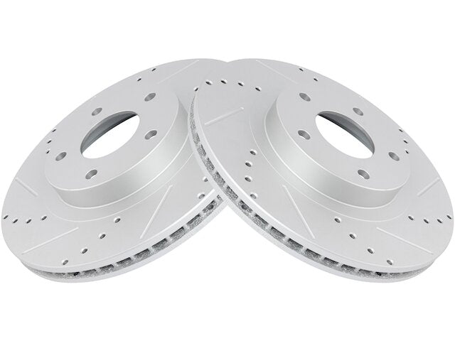 Front Brake Rotor Set 2 Piece - 2002-2003 Nissan Maxima - TRQ 6738-07481381