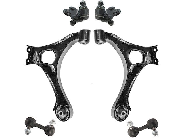 Front Control Arm Ball Joint Sway Bar Link Kit 6 Piece - 2006-2011 Honda Civic - TRQ 18780-07482519