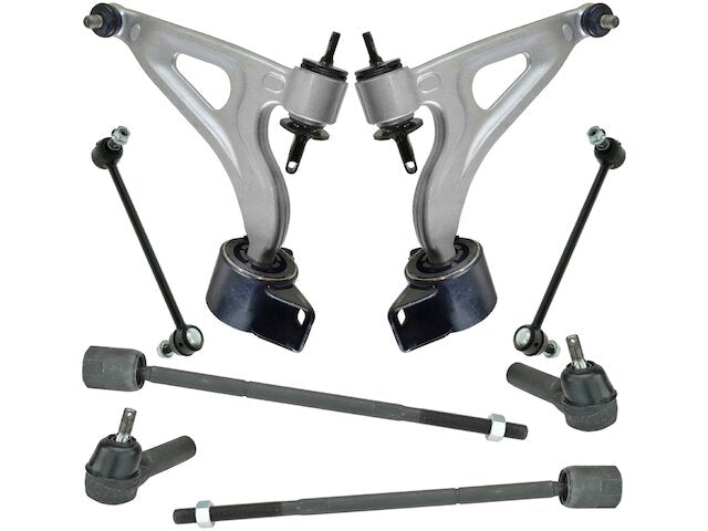 Control Arm Sway Bar Link Tie Rod Kit - 8 Piece Set - 2004-2007 Ford Freestar - TRQ 17876-07492533
