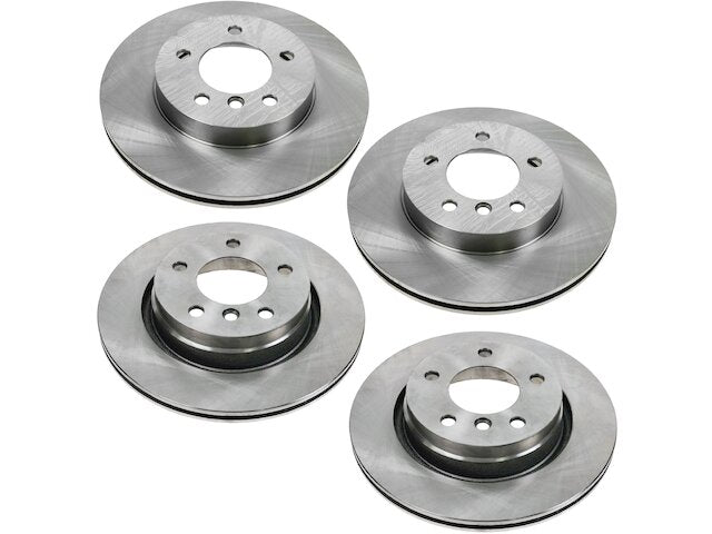 Brake Rotor Set 4 Piece - 2000 BMW 323i Wagon - TRQ 959-07497585