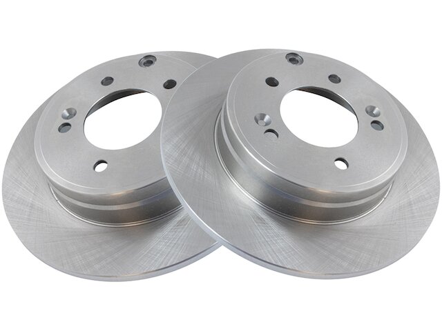 Rear Brake Rotor Set 2 Piece - 2011-2019 Kia Optima - TRQ 96887-07500549