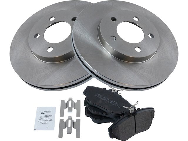 Front Brake Pad and Rotor Kit - 1995-1998 Ford Windstar - TRQ 5590-07508751