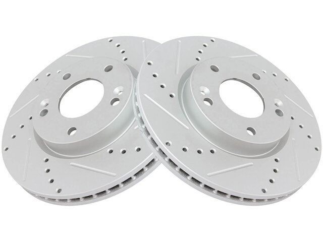 Front Brake Rotor Set 2 Piece - 2006-2010 Kia Optima - TRQ 18848-07516616