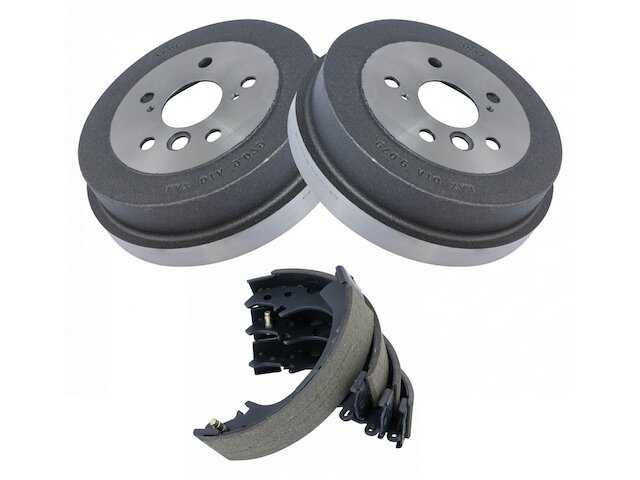 Rear Brake Drum and Brake Shoe Kit - 1992-2006 Toyota Camry - TRQ 7948-07524627