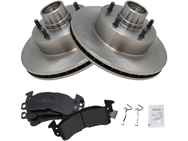 Front Brake Pad and Rotor Kit - 1979-1981 Pontiac Firebird - TRQ 4656-07530033