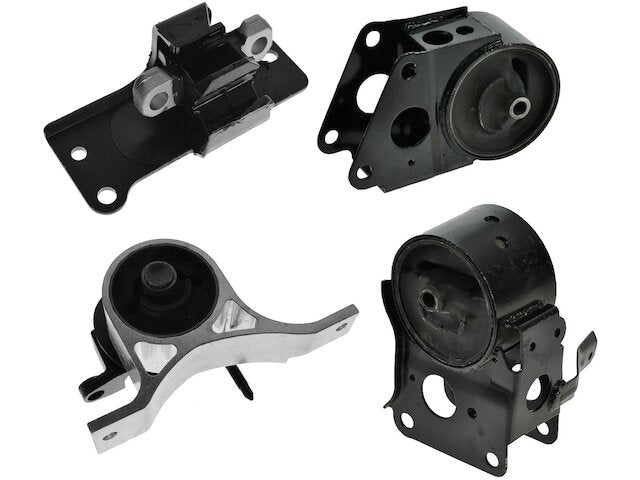 Engine Mount and Transmission Mount Kit - 4 Piece - 2004-2007 Nissan Murano FWD 3.5L V6 - DIY Solutions 17995-07537136