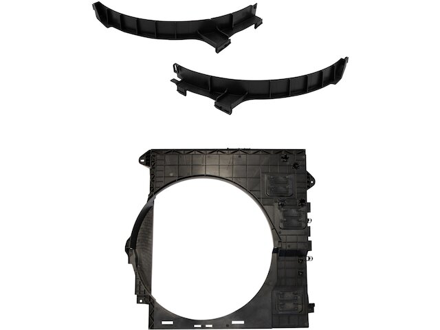 Upper Fan Shroud Set 3 Piece Set - 2017-2019 Nissan TITAN - DIY Solutions 140381-07539778