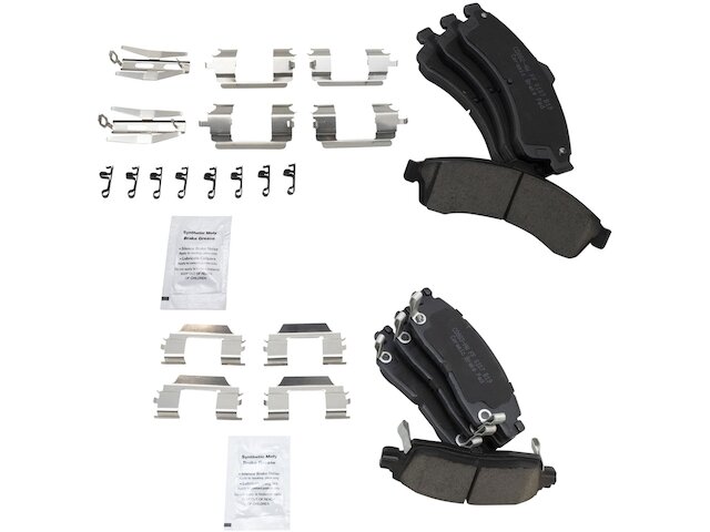Brake Pad Set - 2002-2004 Oldsmobile Bravada - TRQ 4403-07547503