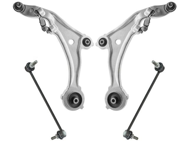 Control Arm and Sway Bar Link Kit 4 Piece Set - 2009-2014 Nissan Murano - TRQ 29872-07561123