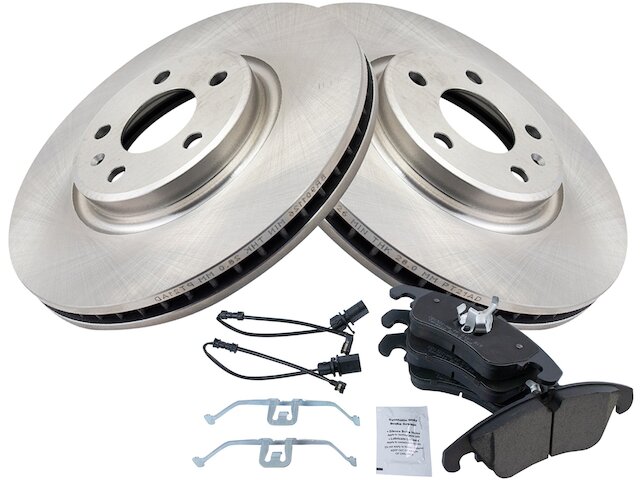 Front Brake Pad and Rotor Kit - 2012-2017 Audi A5 Quattro - TRQ 118715-07569037