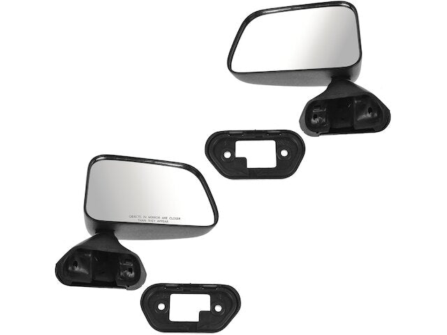 Door Mirror Set of 2 - Manual - 1987-1995 Toyota Pickup - DIY Solutions 8163-07574396