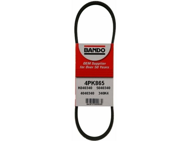 Air Conditioning Accessory Drive Belt - 1989-1993 Toyota Corolla - Bando 8003-07575977