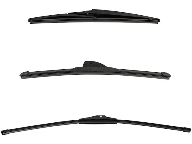 Wiper Blade Set 3 Piece - 2006-2010, 2012-2015 Mazda 5 - DIY Solutions 18822-07577865