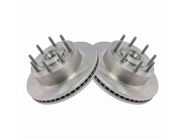 Front Brake Rotor Set 2 Piece - 2005-2007 Ford F250 Super Duty RWD - TRQ 18249-07578063
