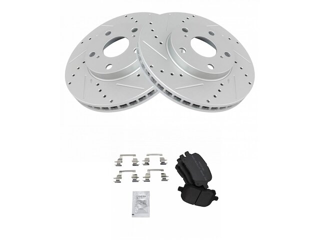 Front Brake Pad and Rotor Kit - 1998-2004 Toyota Avalon - TRQ 7933-07578509