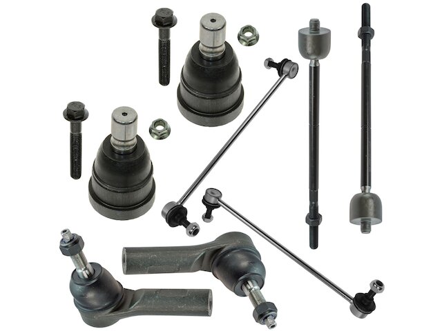 Front Ball Joint Sway Bar Link Tie Rod End Kit 8 Piece - 2010-2011 Mazda Tribute - TRQ 95931-07581835