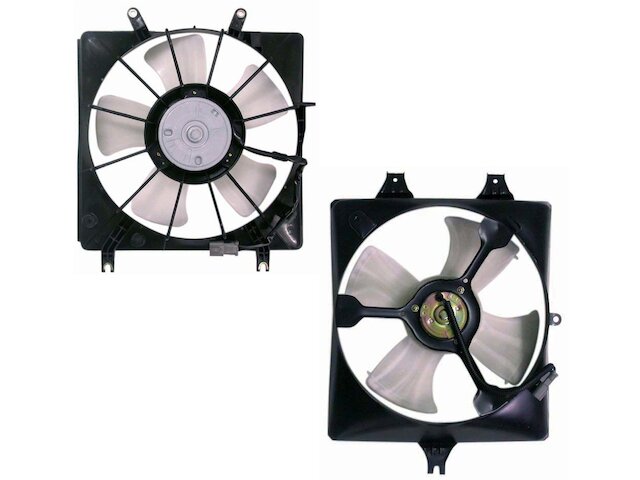 Radiator Fan and Condenser Fan Kit 2 Piece Set - 2003-2007 Honda Accord 3.0L V6 - DIY Solutions 5986-07585325