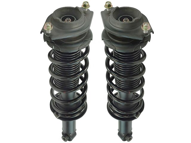 Rear Strut and Coil Spring Assembly - Set of 2 - 2010-2012 Subaru Legacy - TRQ 96047-07585594