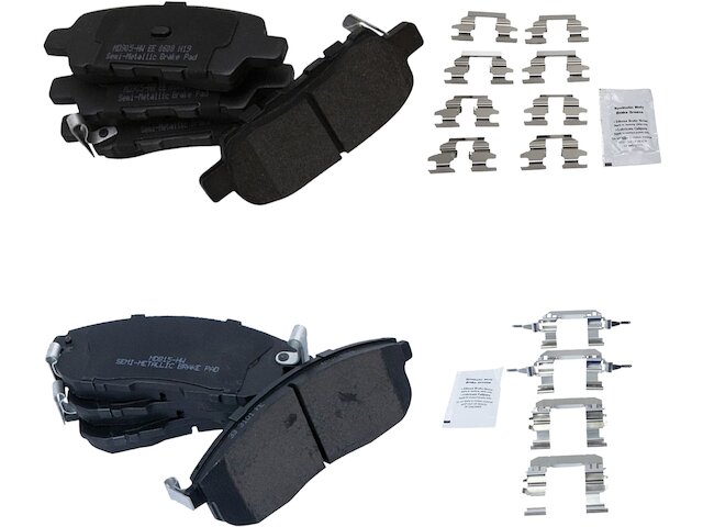 Brake Pad Set - 2003-2005 Nissan 350Z - TRQ 6656-07600447