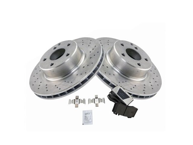 Front Brake Pad and Rotor Kit - 2003-2006 Mercedes S430 Base Sedan 4-Door - TRQ 6445-07603289