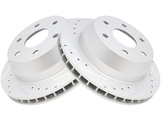 Rear Brake Rotor Set 2 Piece - 2000-2006 GMC Yukon XL 1500 - TRQ 4306-07613169